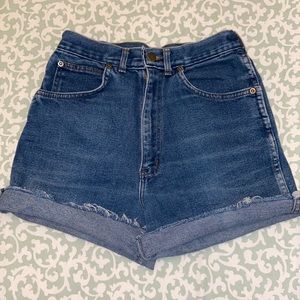 Vintage Chic Denim Shorts